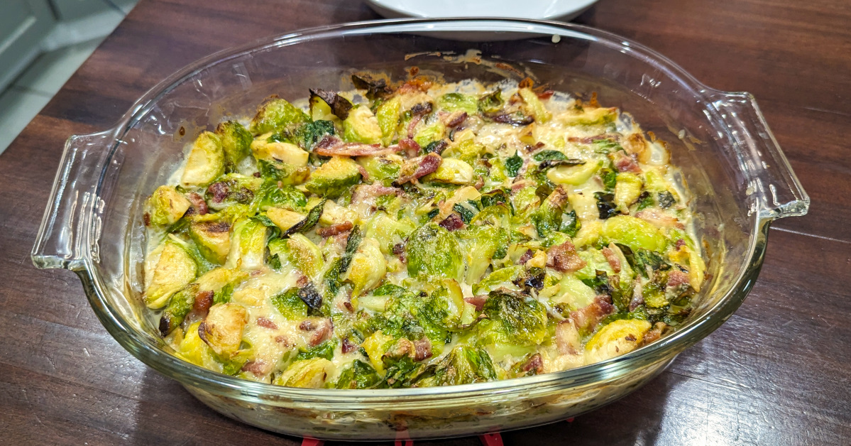 brussels sprouts gratin recipe